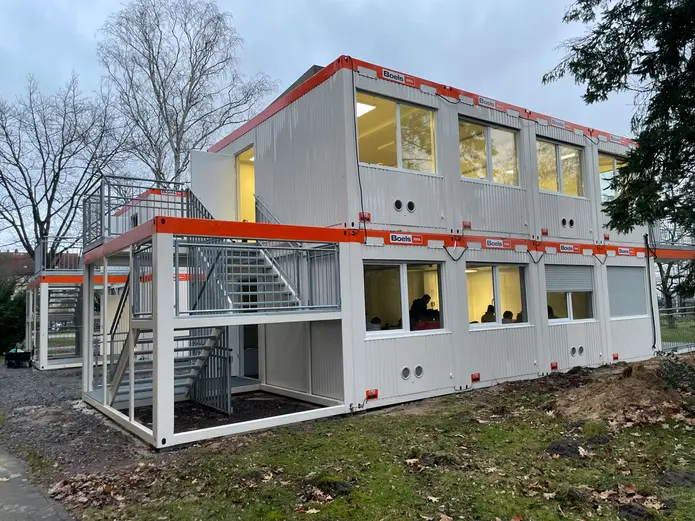 Mobile Unterrichtsräume am Bildungszentrum Marienstift