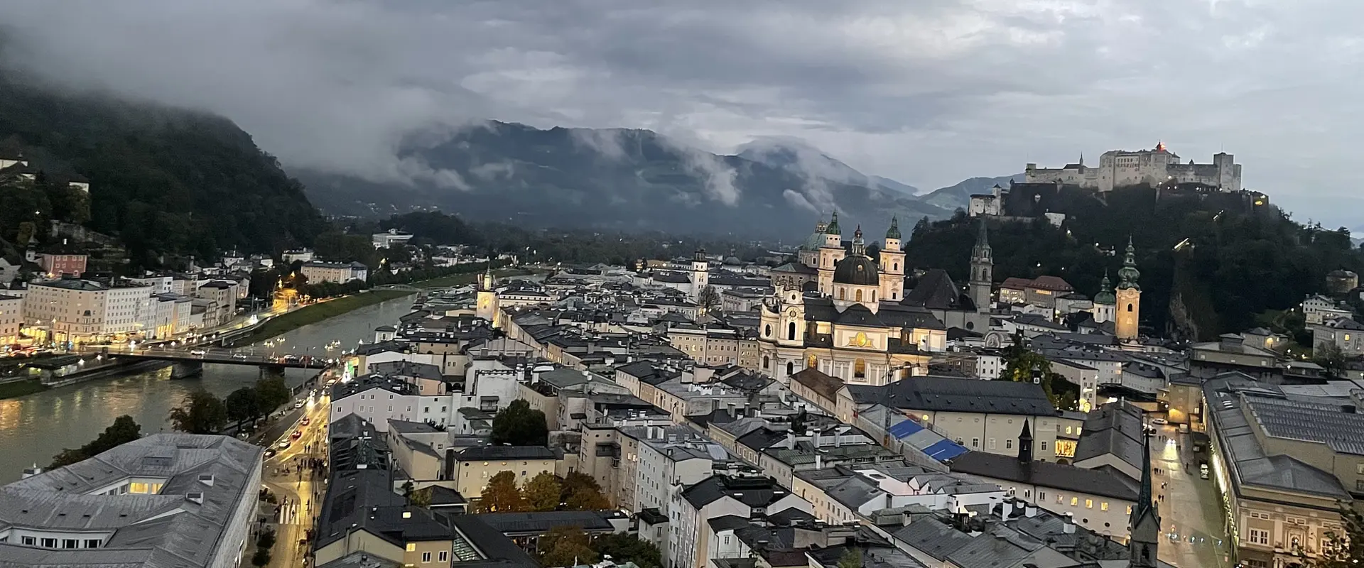 Über den Dächern von Salzburg