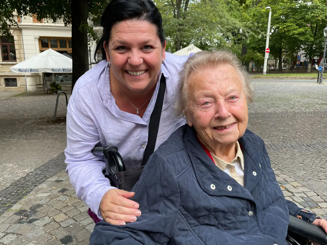 Seniorin und BLSK