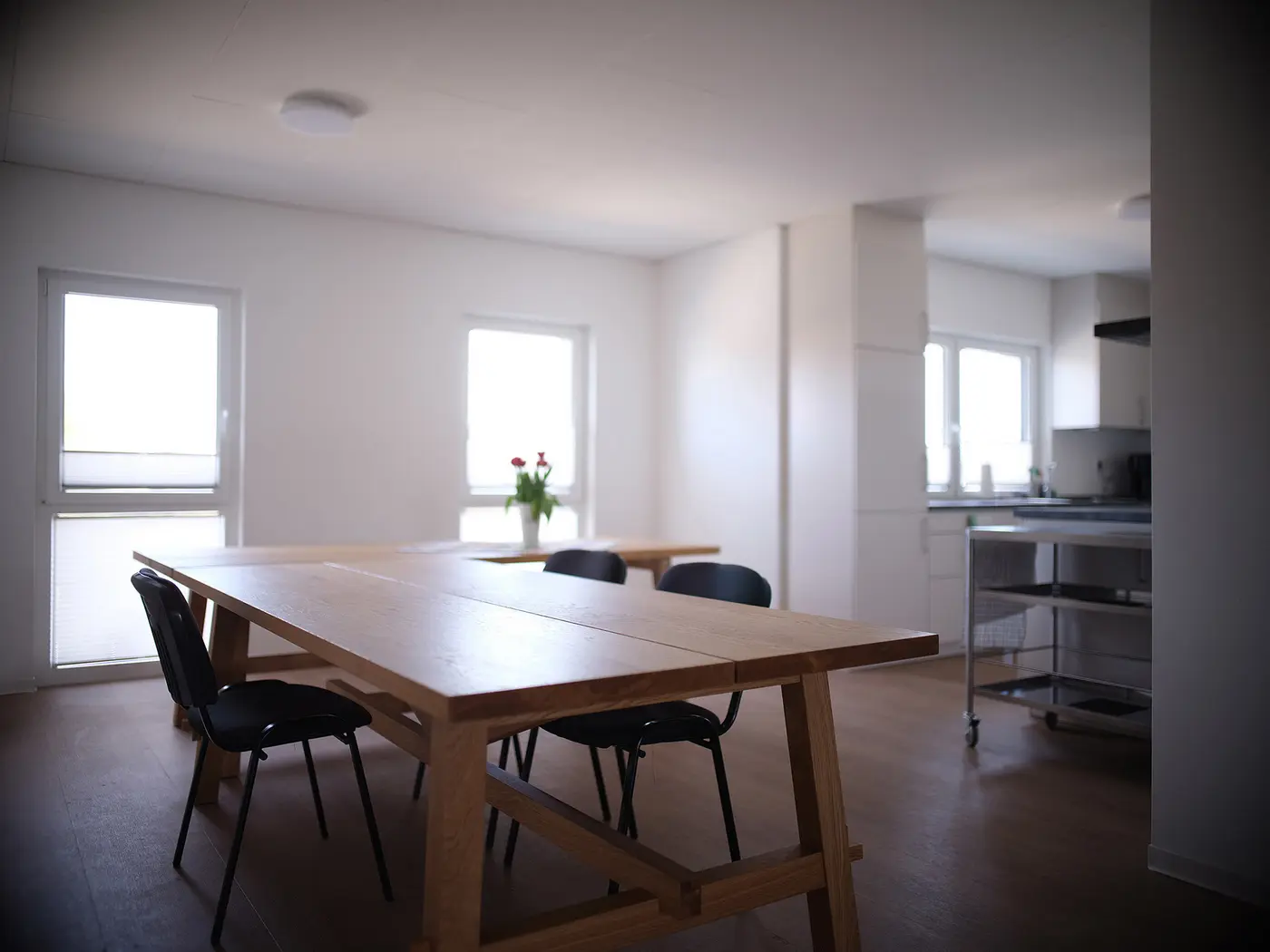 Das Esszimmer der Senioren-WG in Gifhorn-Gamsen.