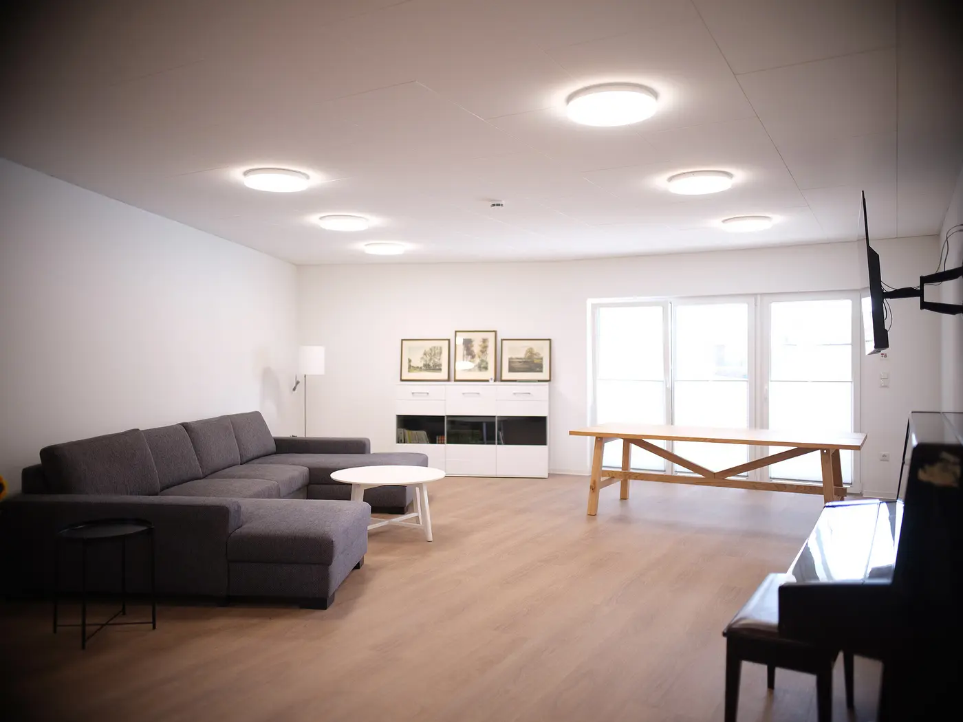 Das Wohnzimmer der Senioren-WG in Gifhorn-Gamsen.