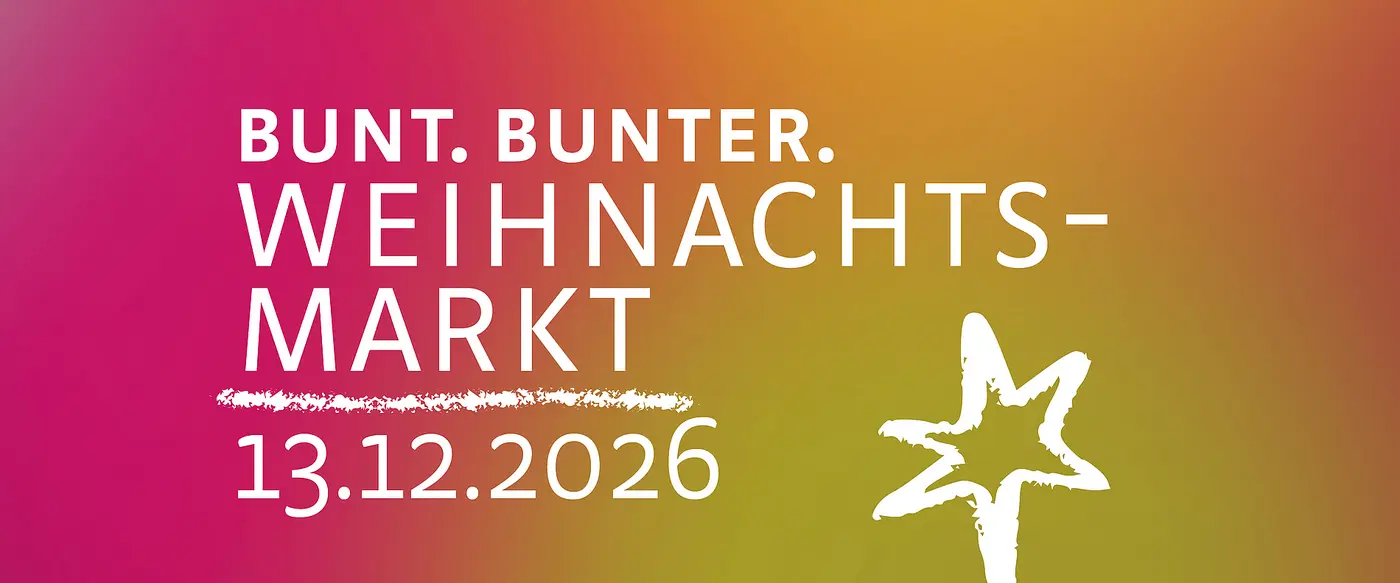 Das Bild zeigt das Plakat des Weihnachtsmarktes in Neuerkerode.