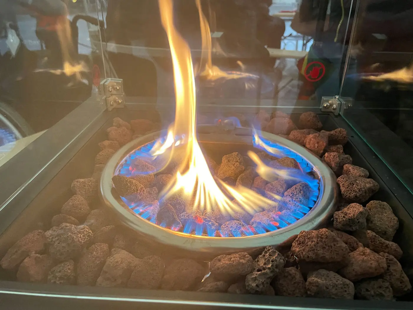 Feuerstelle Weihnachtsmarkt St. Vinzenz