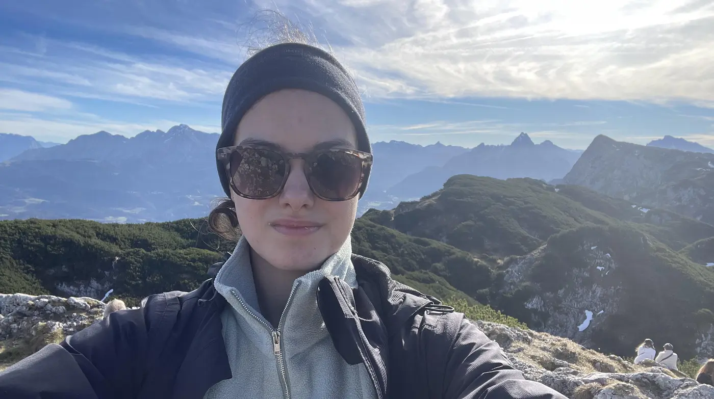 Stine Lauchstädt in den Bergen