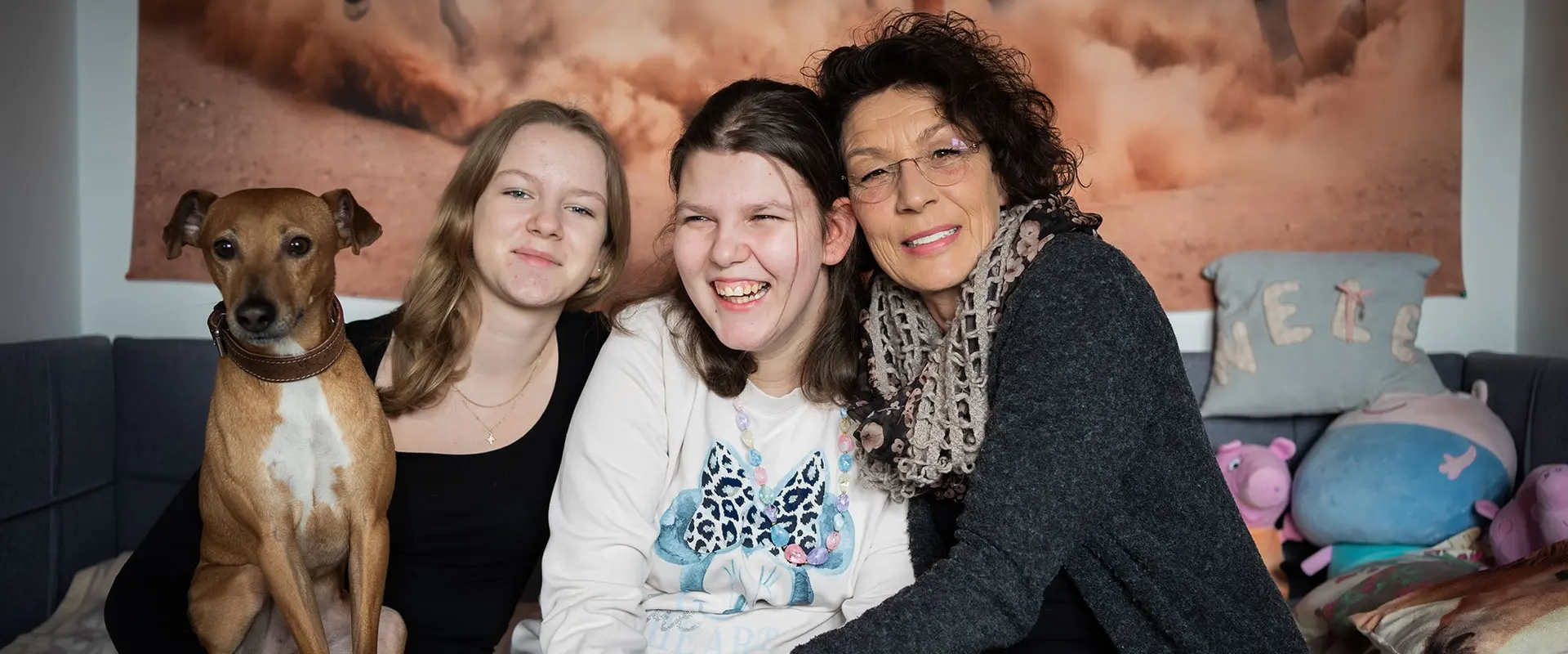 Nele Winter freut sich