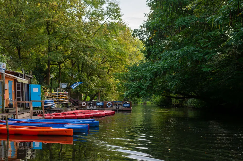 Die Oker in Braunschweig