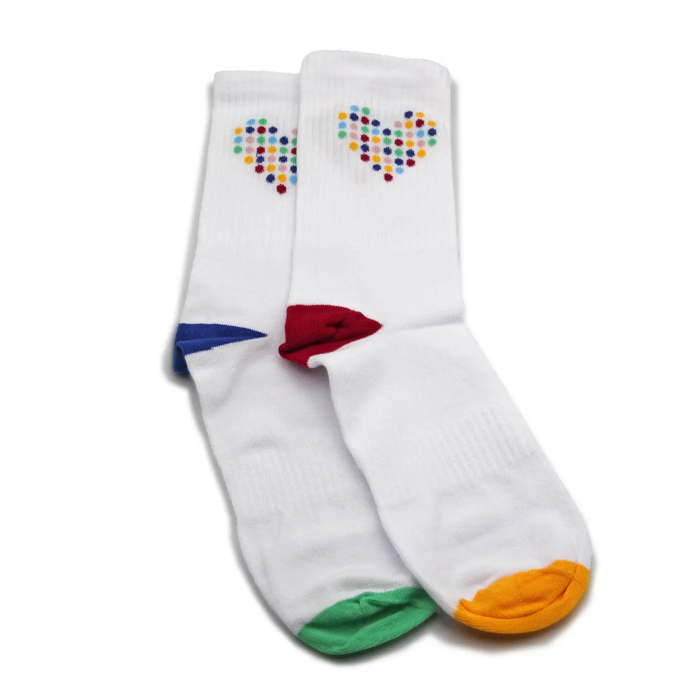 Das Bild zeigt Socken im esn-Design.