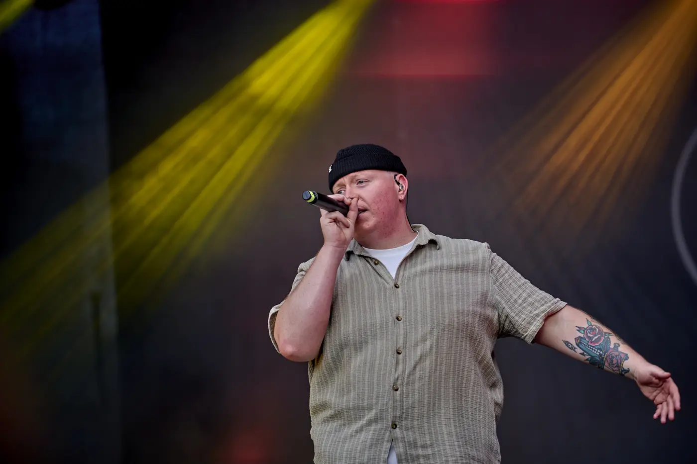 Siggi spielt auf dem ALL iN BEAT Festival.