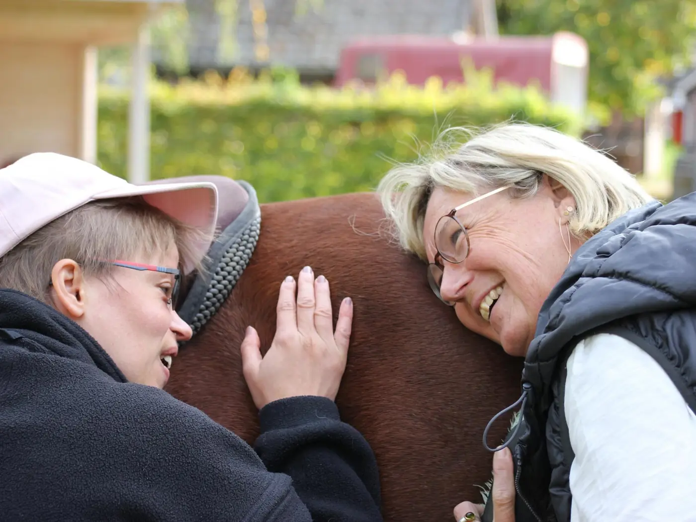 Reitstunde mit Therapiepferd