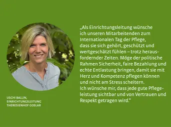 Zitat Uschi Ballin