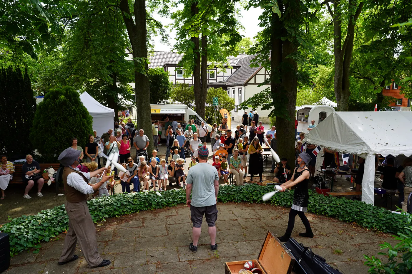 Das Bild zeigt das Sommerfest in Neuerkerode.
