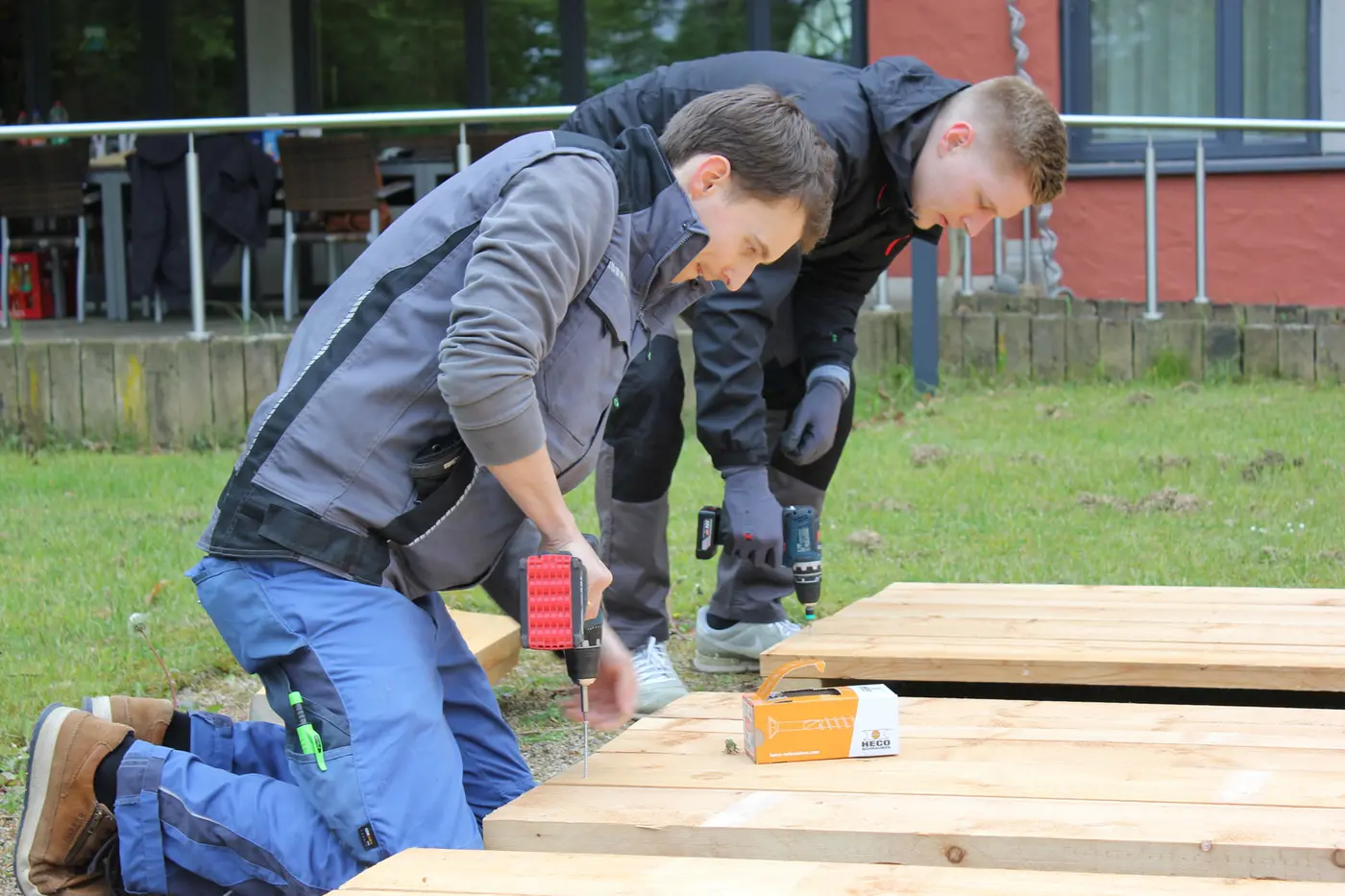 Hochbeet bauen
