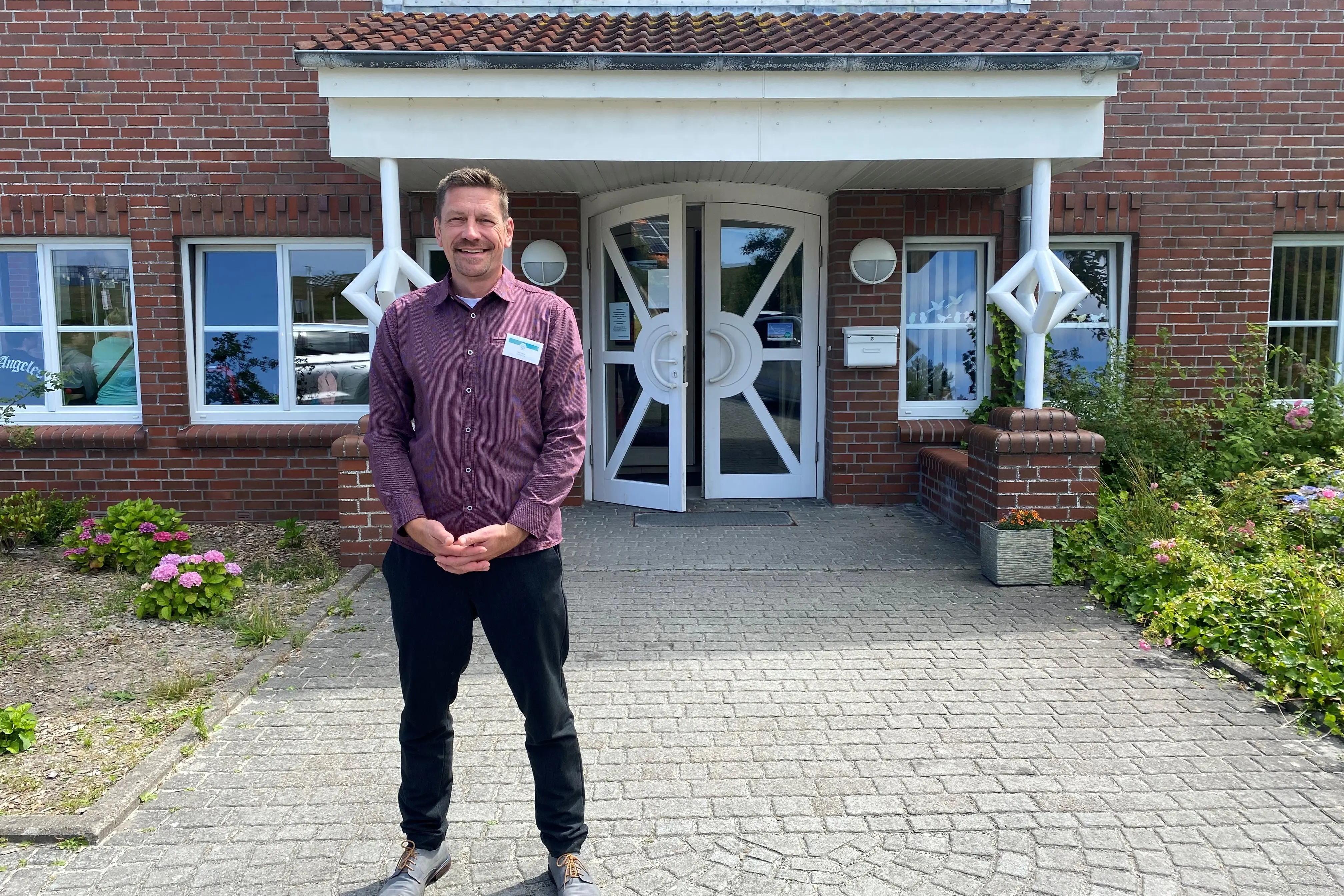 Henning Olesen hat die Leitung der Mutter-Kind-Klinik in Norddeich im Juli übernommen. Hier stellt er sich und seine Ideen vor.