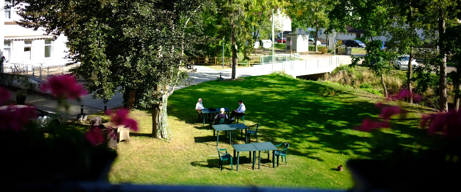 Parkblick vom Theresienhof in Gaoslar