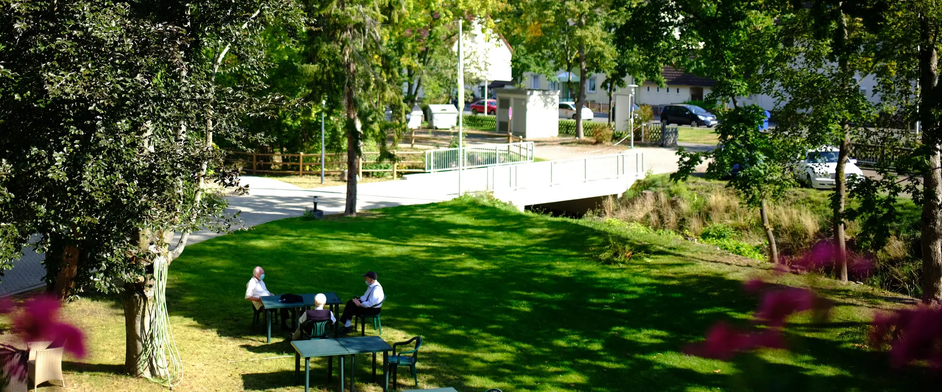 Parkblick vom Theresienhof in Gaoslar