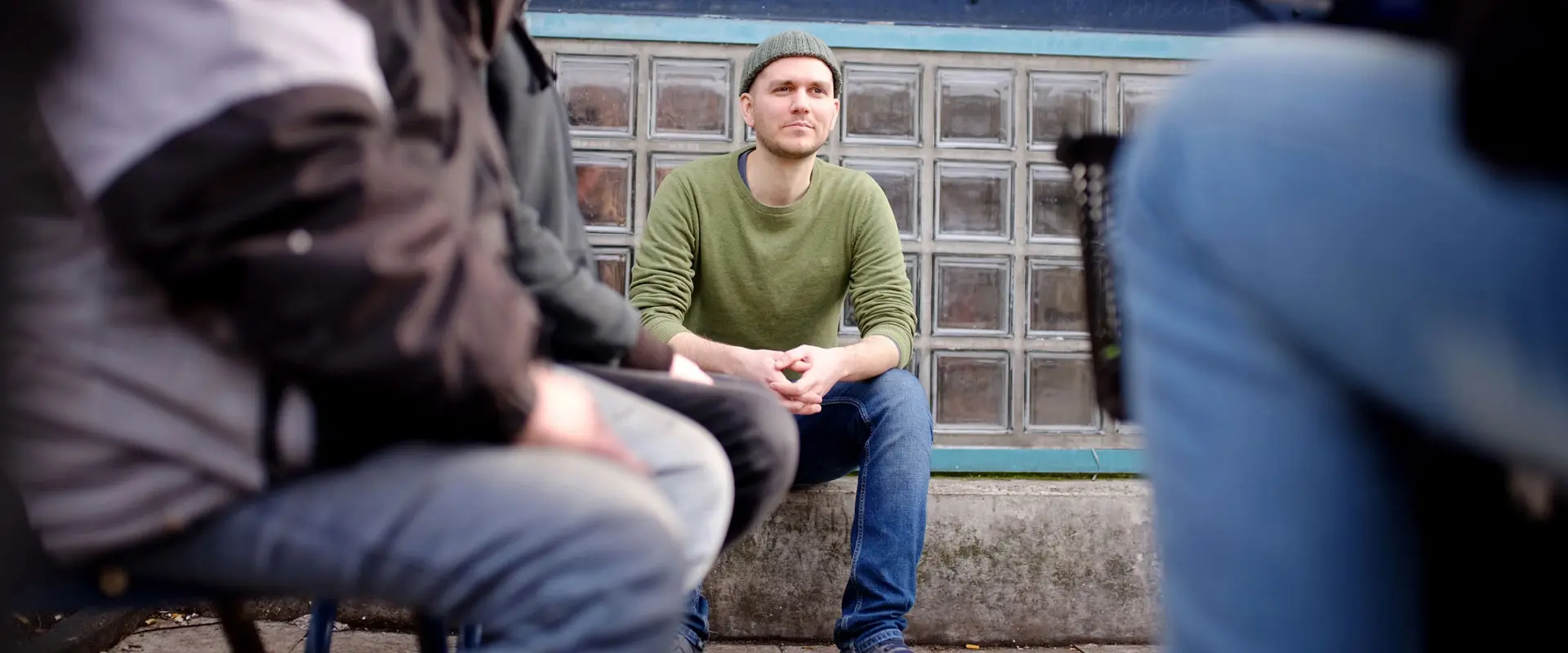 David Röker im Lukas-Werk in Peine