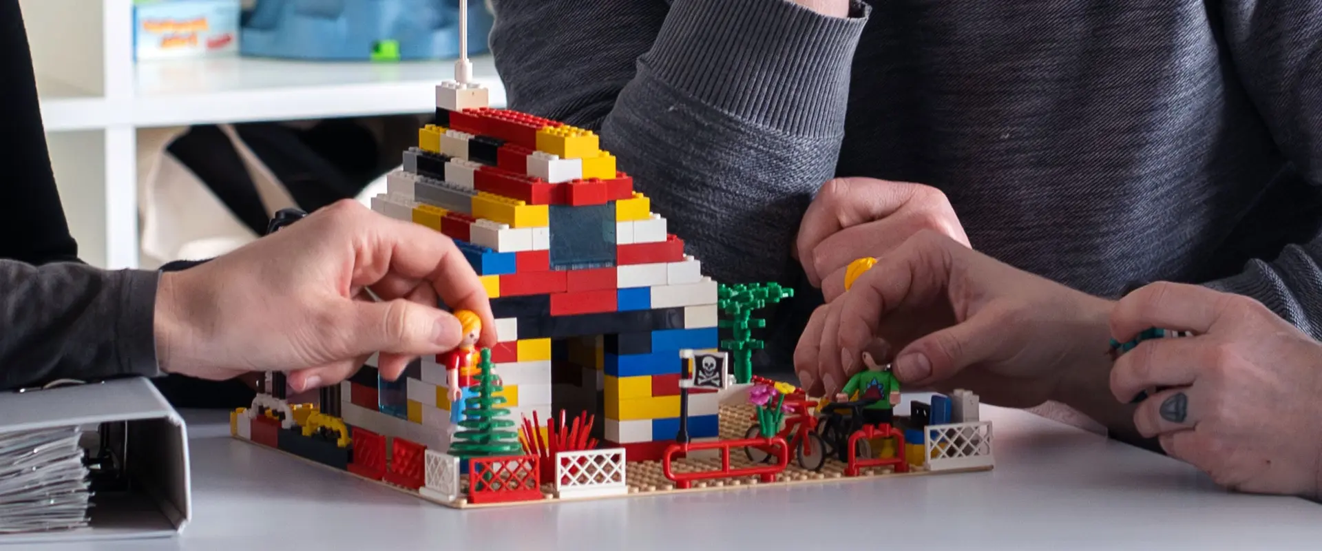 Bausteine, die die Familienhilfe widerspiegeln