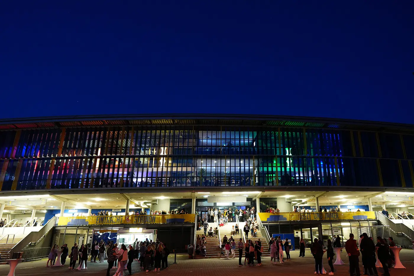 Mitarbeiterfest Stadion von außen
