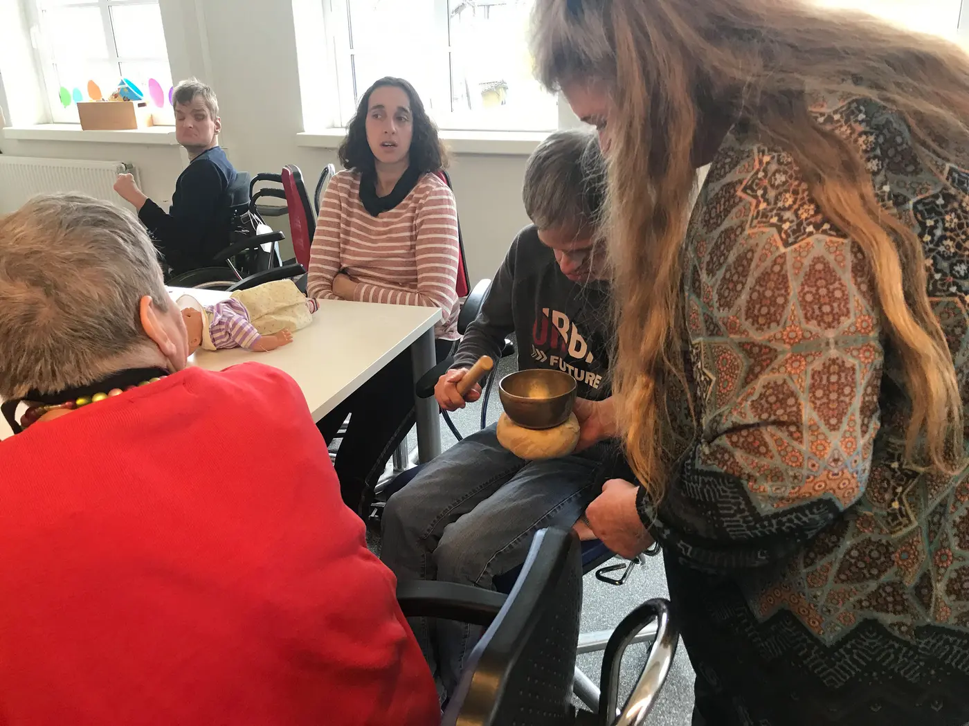 Klangschale Gottesdienst TGF Sonnenschein